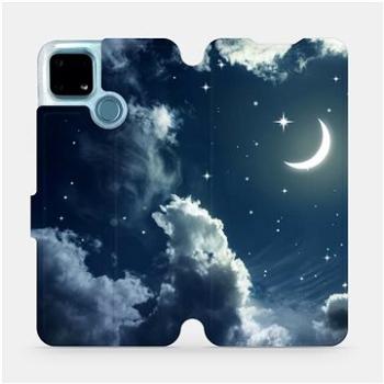 Flip pouzdro na mobil Realme 7i - V145P Noční obloha s měsícem (5903516587780)