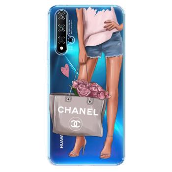 Odolné silikonové pouzdro iSaprio - Fashion Bag - Huawei Nova 5T