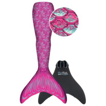 XTREM SPORTS - FIN FUN Mermaid Merm Aiden s Original L / XL, růžová