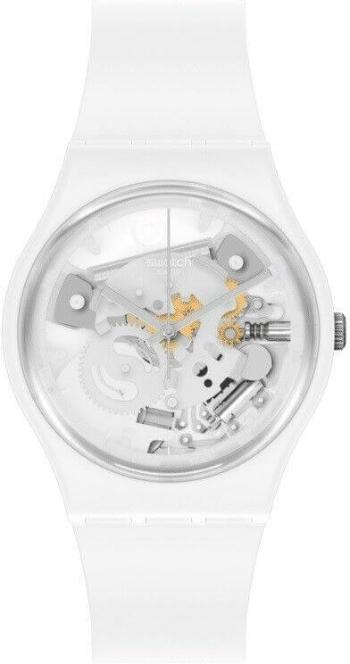 Swatch New Gent Spot Time White SO31W102