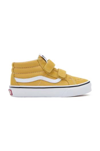 Dětské tenisky Vans UY SK8-Mid Reissue V žlutá barva