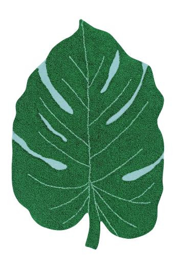 Lorena Canals koberce Pro zvířata: Pratelný koberec Monstera Leaf - 120x180 cm Zelená