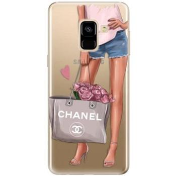 iSaprio Fashion Bag pro Samsung Galaxy A8 2018 (fasbag-TPU2-A8-2018)