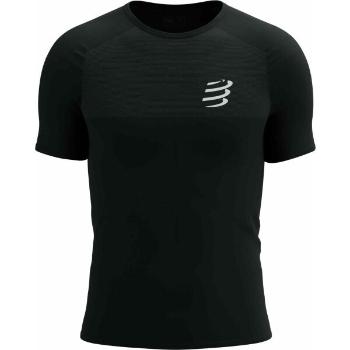 Compressport PERFORMANCE SS TSHIRT Pánské běžecké triko, černá, velikost