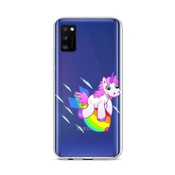 TopQ Samsung A41 silikon Flying Unicorn 52673 (Sun-52673)