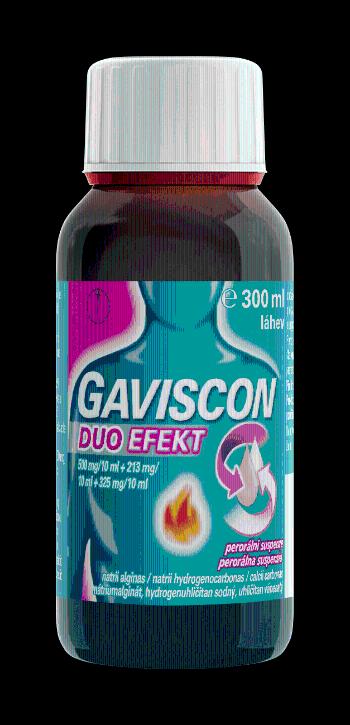 Gaviscon Duo Efekt Suspenze 300 ml