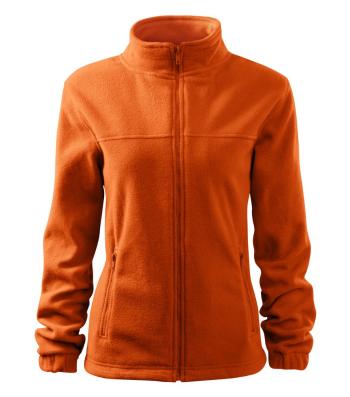 MALFINI Dámská fleecová mikina Jacket - Oranžová | L