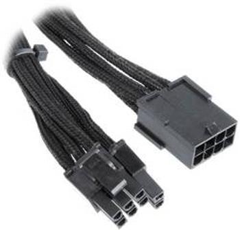 Napájecí prodlužovací kabel Bitfenix BFA-MSC-62PEG45KK-RP, [1x PCI-E zástrčka 8-pólová (6+2) - 1x PCI-E zásuvka 8-pólová], 45.00 cm, černá