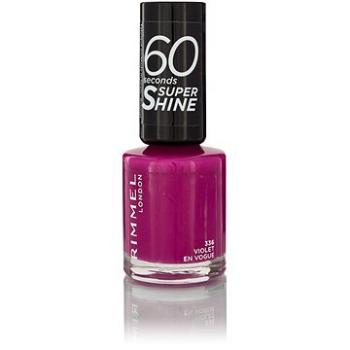 RIMMEL LONDON 60 Seconds Flip Flop Fashion 336 Violet En Vogue 8 ml (3614224585730)