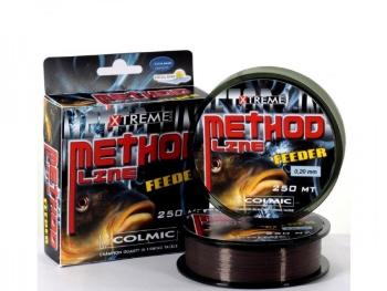 Colmic vlasec method feeder brown 250 m-průměr 0,16 mm / nosnost 3,2 kg