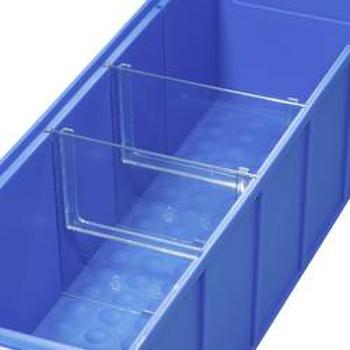 Oddělovací proužky Allit ProfiPlus ShelfBox Divider S 456590, transparentní