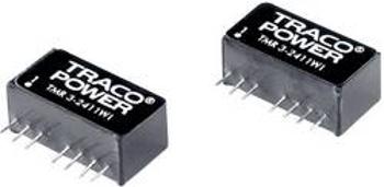 DC/DC měnič TracoPower TMR 3-2423WI, vstup 9 - 36 V/DC, výstup ±15 V/DC, ±100 mA, 3 W