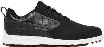 Footjoy Superlites XP Black/White/Red 40,5 Pánské golfové boty