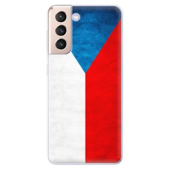 Odolné silikonové pouzdro iSaprio - Czech Flag - Samsung Galaxy S21