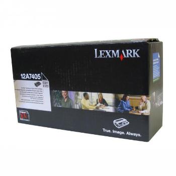 LEXMARK E321 (12A7405) - originální toner, černý, 6000 stran