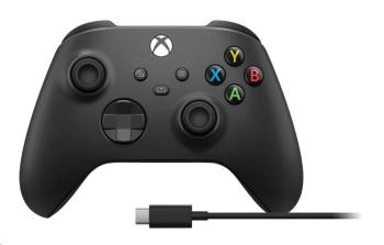 Xbox Wireless Controller černý + USB-C kabel