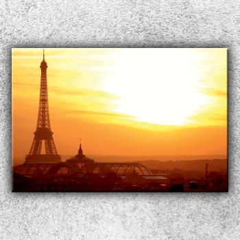 IMPAR Foto na plátno Eiffelovka při západu slunce 120x80 cm