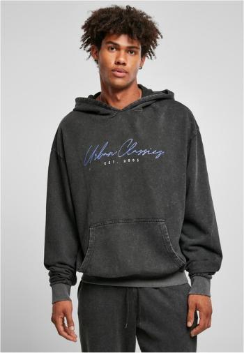 Urban Classics Script Logo Hoody black - S