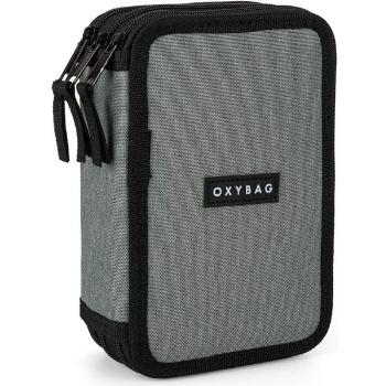 Oxybag UNICOLOR Školní penál, tmavě šedá, velikost