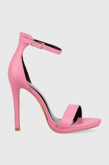 Sandály Answear Lab Růžová barva