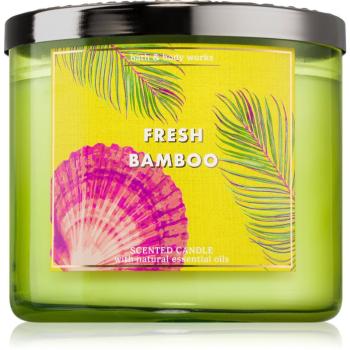 Bath & Body Works Fresh Bamboo vonná svíčka 411 g