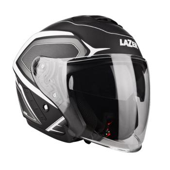 Moto přilba Lazer Tango Hexa  Black-White Matt  S (55-56)