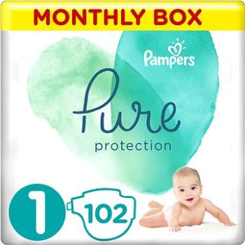 PAMPERS Pure Protection vel. 1 (102 ks) (8001090971982)
