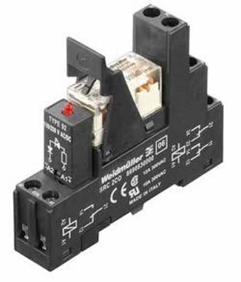 RIDERSERIES, Relays, No. of contacts: 2, CO contact, AgNi 90/10, Rated control voltage: 115 V AC, Continuous current: 8 A, Screw connection Weidmüller