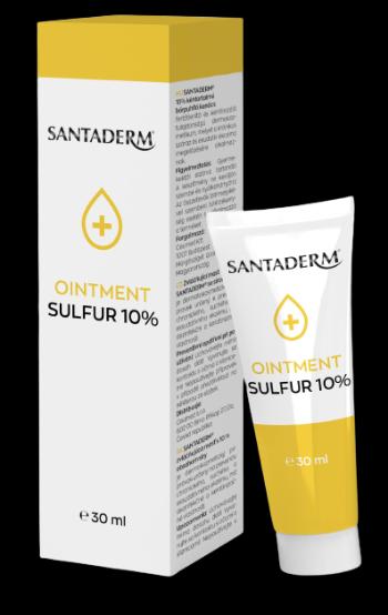 Santaderm Zvláčňující mast s 10% obsahem síry 30 ml