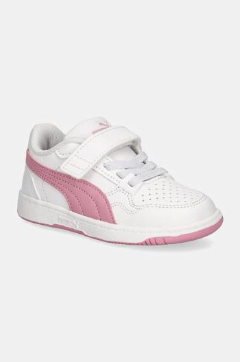 Dětské sneakers boty Puma Reb-L růžová barva, 398996