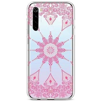 TopQ Xiaomi Redmi Note 8T silikon Pink Mandala 46522 (Sun-46522)