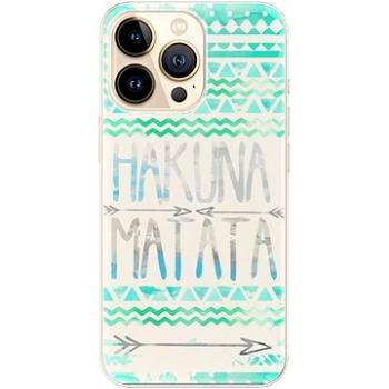 iSaprio Hakuna Matata Green pro iPhone 13 Pro Max (hakug-TPU3-i13pM)