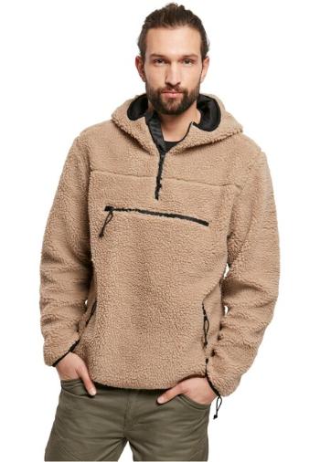 Brandit Teddyfleece Worker Pullover Jacket camel - XL