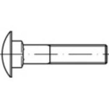 Plochý kulatý šroub TOOLCRAFT 1061510, N/A, M8, 60 mm, nerezová ocel, 10 ks