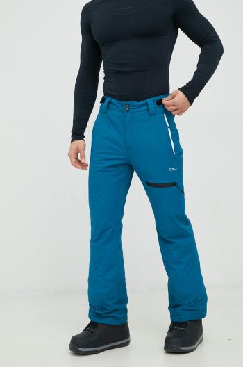lyžařské kalhoty CMP tyrkysová barva