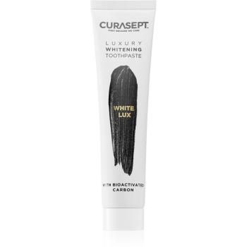 Curasept White Lux Toothpaste bělicí zubní pasta s aktivním uhlím 75 ml