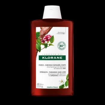 Klorane Šampon chinin a BIO protěží alpská 400 ml