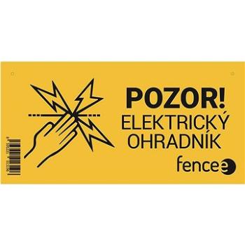 Výstražná tabulka - POZOR ELEKTRICKÝ OHRADNÍK (8026)