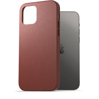 AlzaGuard Genuine Leather Case pro iPhone 12 / 12 Pro hnědé (AGD-GLC0010C)