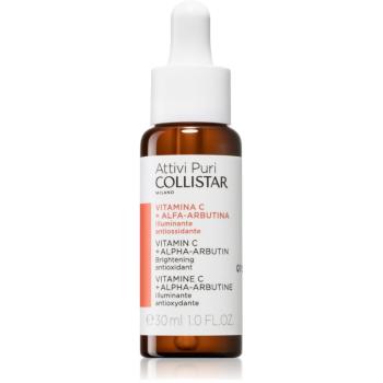 Collistar Attivi Puri Vitamin C + Alfa-Arbutina rozjasňující pleťové sérum s vitaminem C 30 ml