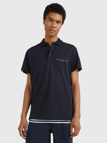 Tommy Hilfiger pánské tmavěmodré polo tričko - XXL (DW5)