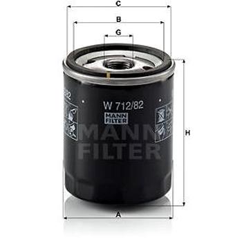 MANN-FILTER W712/82 pro vozy FORD (W712/82)