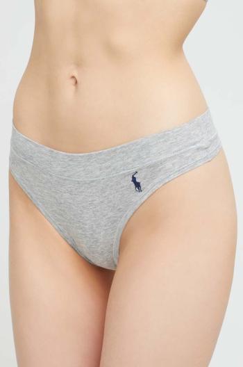 Tanga Polo Ralph Lauren šedá barva, 4P2036