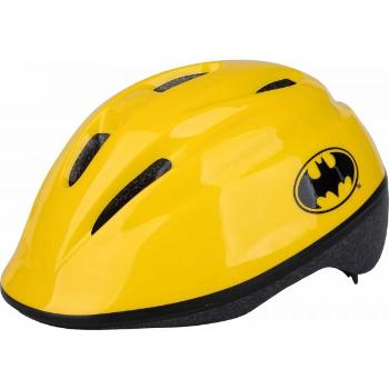 Warner Bros BATMAN BIKE HELMET Dětská cyklistická přilba, žlutá, velikost (52 - 56)