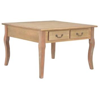 Konferenční stolek hnědý 80x80x50 cm dřevo (280064)