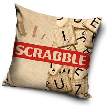 CARBOTEX povlak na polštářek Dřevěné Scrabble 40×40 cm  (5904302504844)