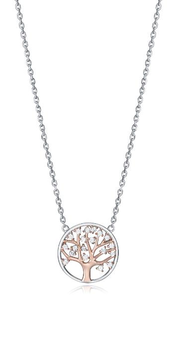 Viceroy Stříbrný bicolor náhrdelník Strom života Elegant 85028C100-30