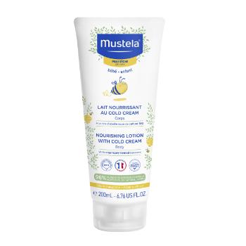 MUSTELA Vyživující tělové mléko obohacené o cold cream na suchou pokožku vyživující tělové mléko 200 ml