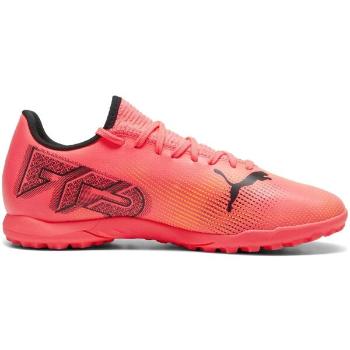 Puma FUTURE 7 PLAY TT Pánské turfy, oranžová, velikost 41