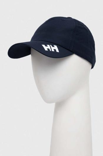 Kšiltovka Helly Hansen tmavomodrá barva, s potiskem, 67517